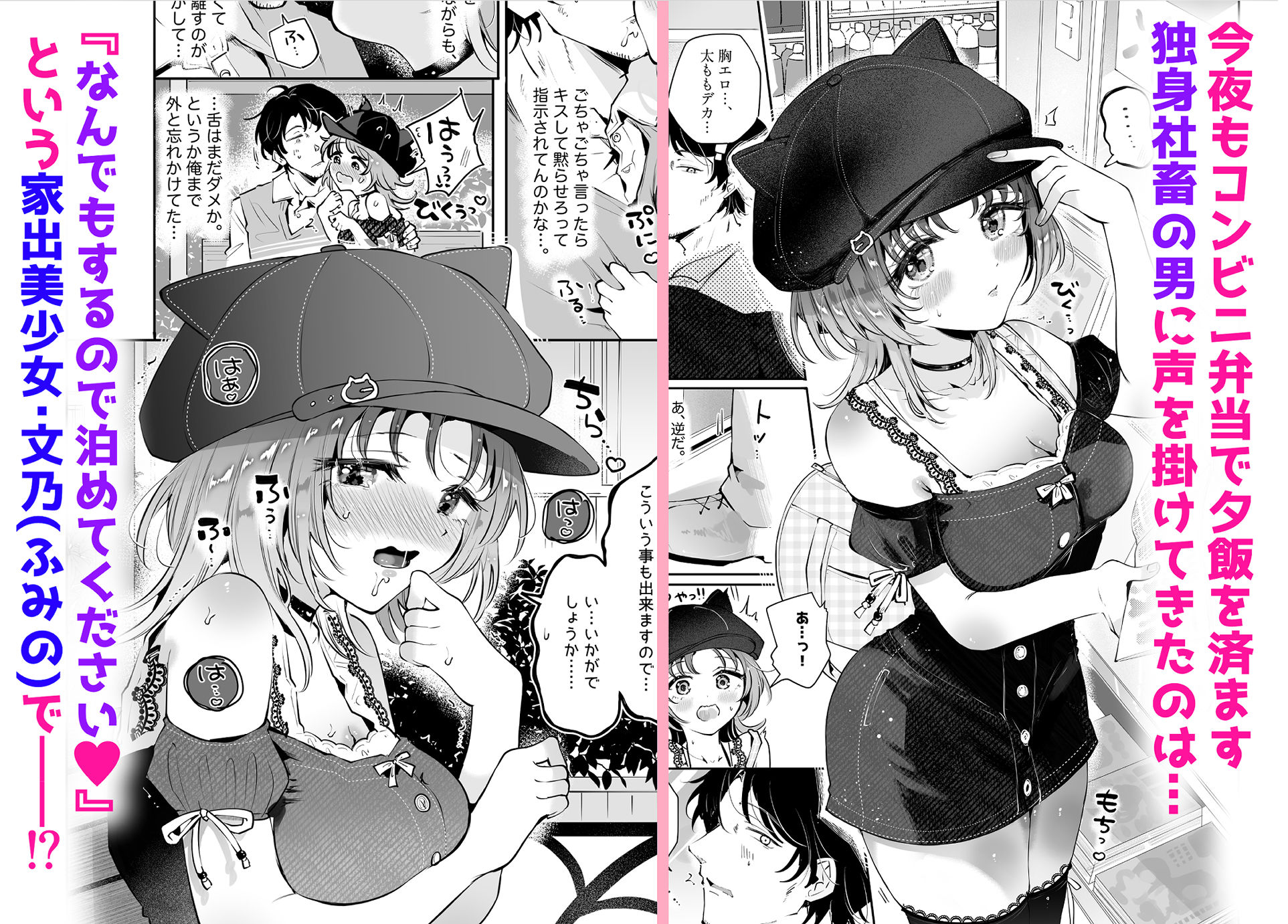 家出美少女〇〇を生オナホとして飼う話〜迷い猫の拾い方〜 d_755814 画像1