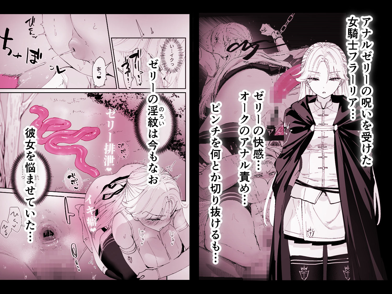 私のアナルは弱くないっ!!2 〜女騎士様がふたたびアナルゼリーに屈するまで…〜 d_795389 画像1