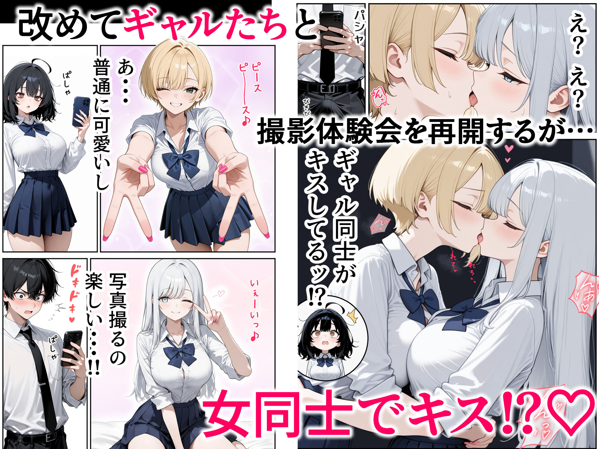 ハメ撮り好きなJ◯たちとハーレムSEXした話 d_823762 画像5