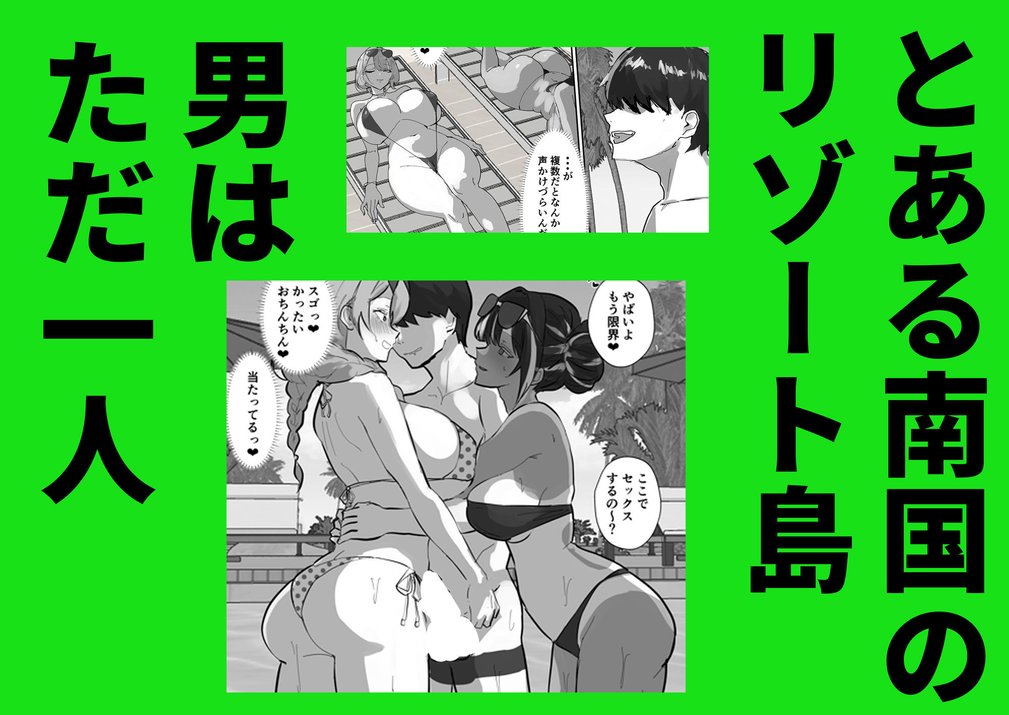 ハーレム世界のサマーリゾート d_823846 画像1